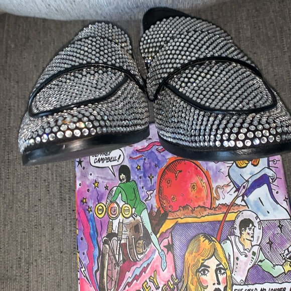 Jeffrey Campbell
Velvit Crystal
Embellished Loafer - Picture 15 of 17